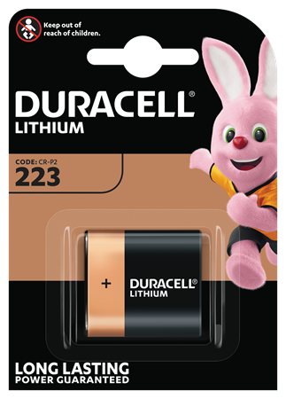 Duracell 223 Litium  6x1-p